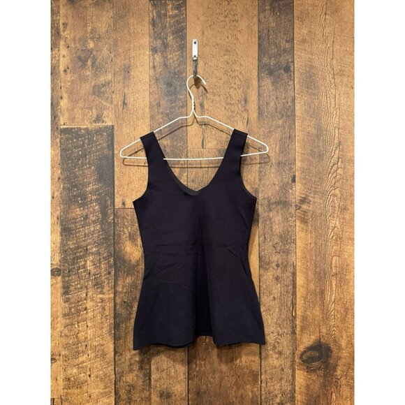 Knix Women’s Tank Bra Shirt Black Small EUC - Picture 2 of 3